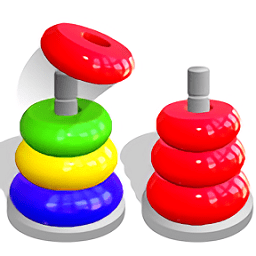 彩色堆叠拼图游戏(color stack puzzle)