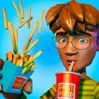 快餐收银员3d游戏(fast food simulator)