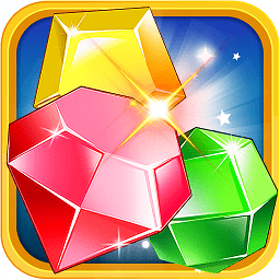 珠宝粉碎热游戏(jewels crush fever)