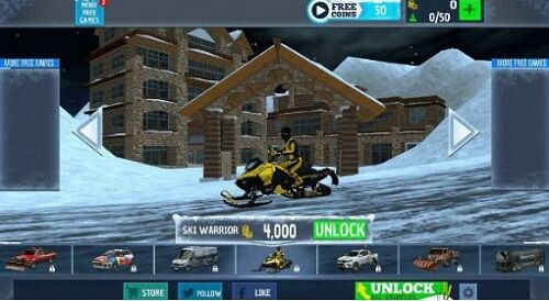 惊险雪地车手机版