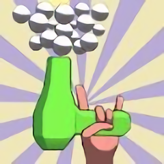 吹风机接小球游戏(airballs)
